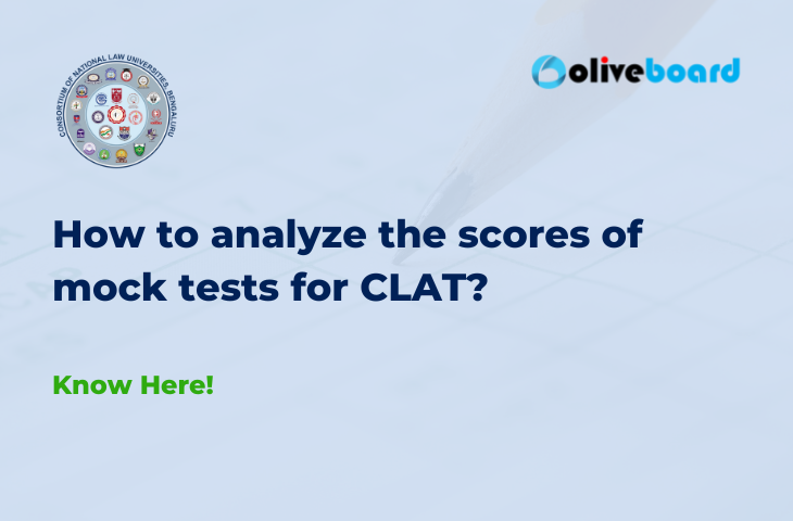 How to analyse the score of mock tests for CLAT