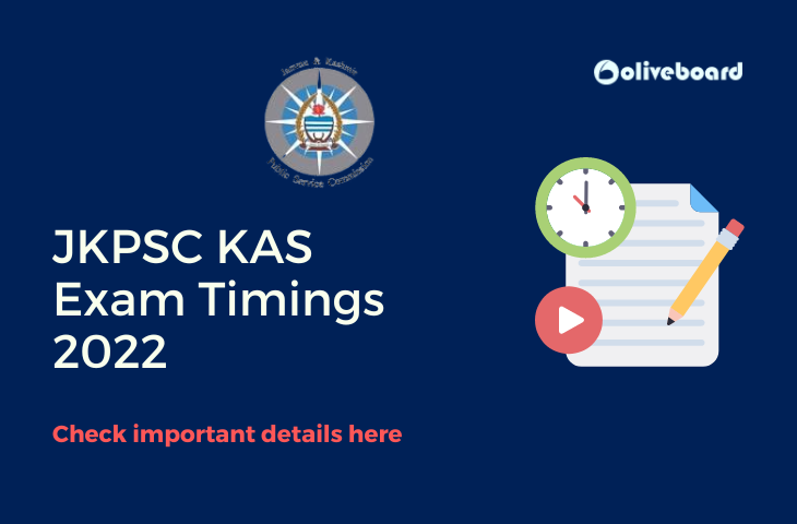 JKPSC KAS Exam Timings