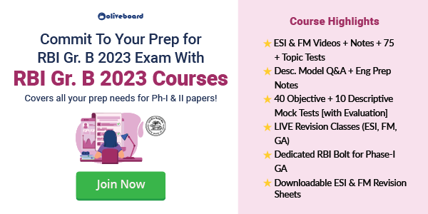 RBI Grade B Course