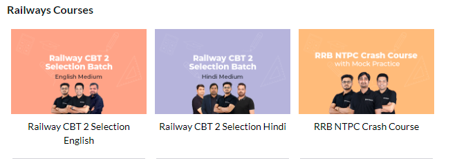 SSC and Railways Preparation - Courses