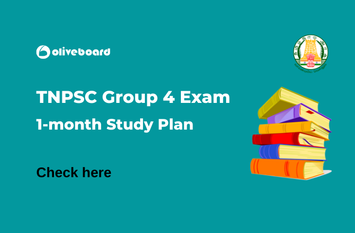 TNPSC Group 4 Exam - 1 month Study Plan