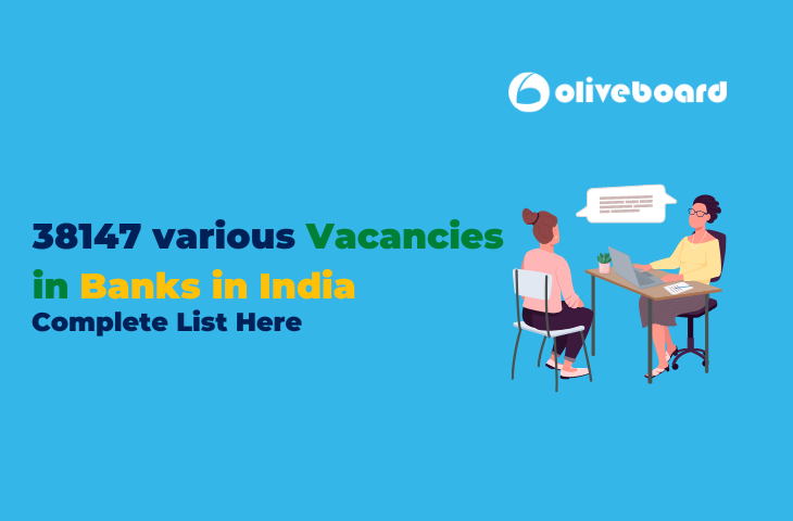 38147 various Vacancies in Banks in India