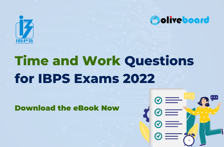 time and work questions for IBPS questions
