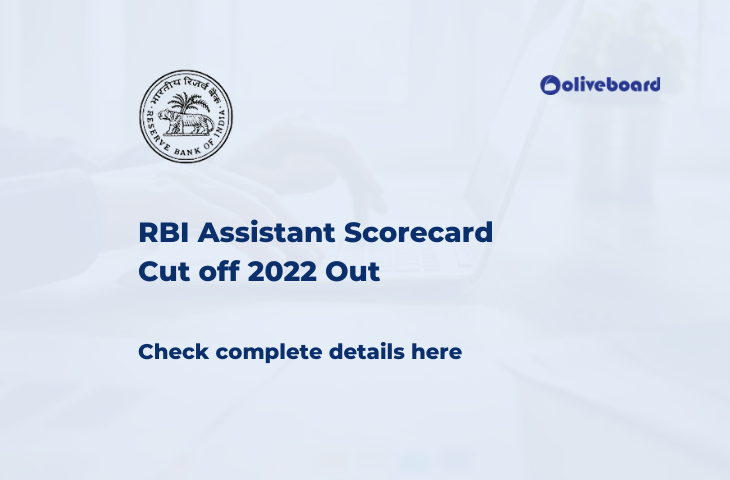 RBI Assistant Scorecard and Cut off 2022