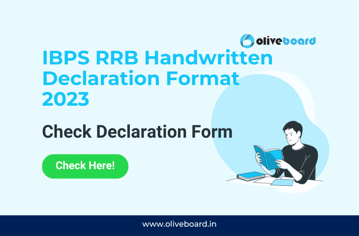 IBPS PO Handwritten Declaration Format