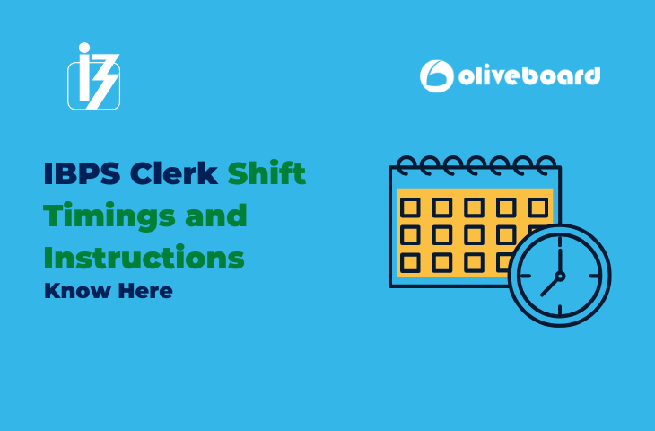 ibps clerk shift timings
