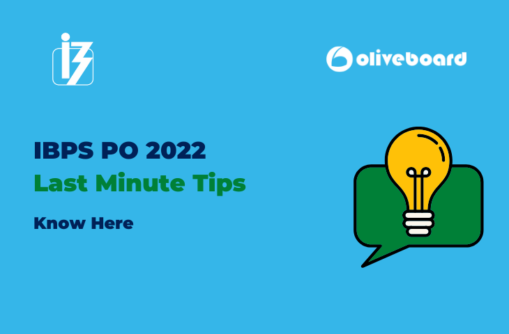 ibps po 2022 last minute tips