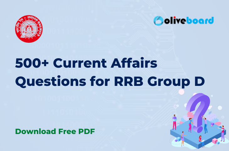500+Important Questions for RRB Group D