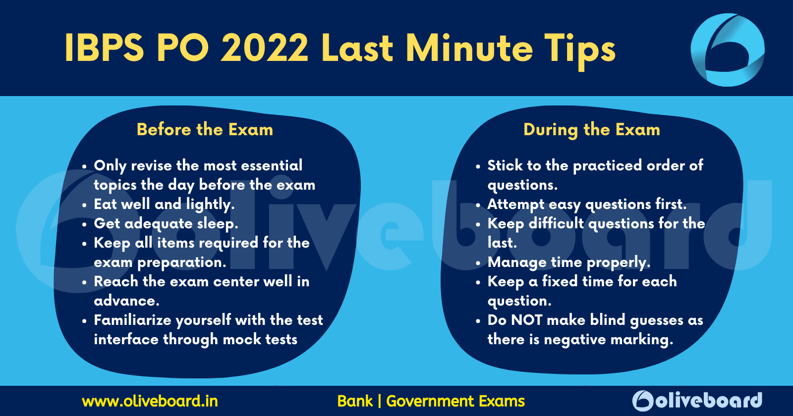 IBPS PO 2022 Last Minute Tips