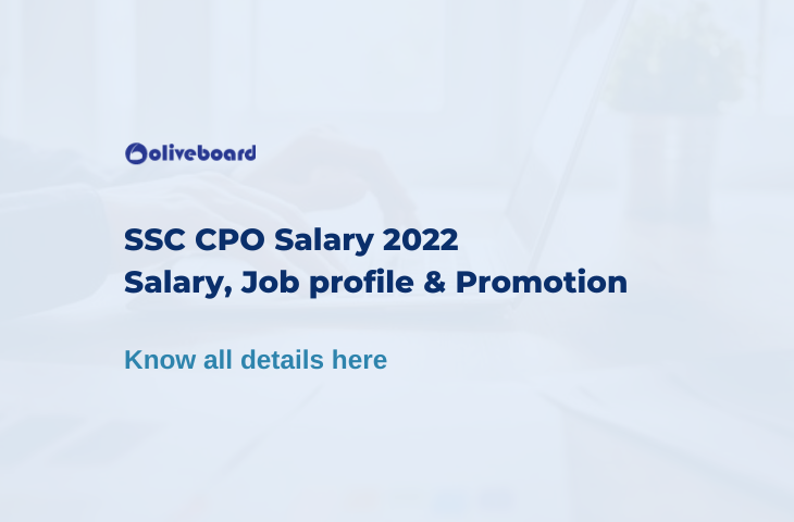 SSC CPO 2022 Salary