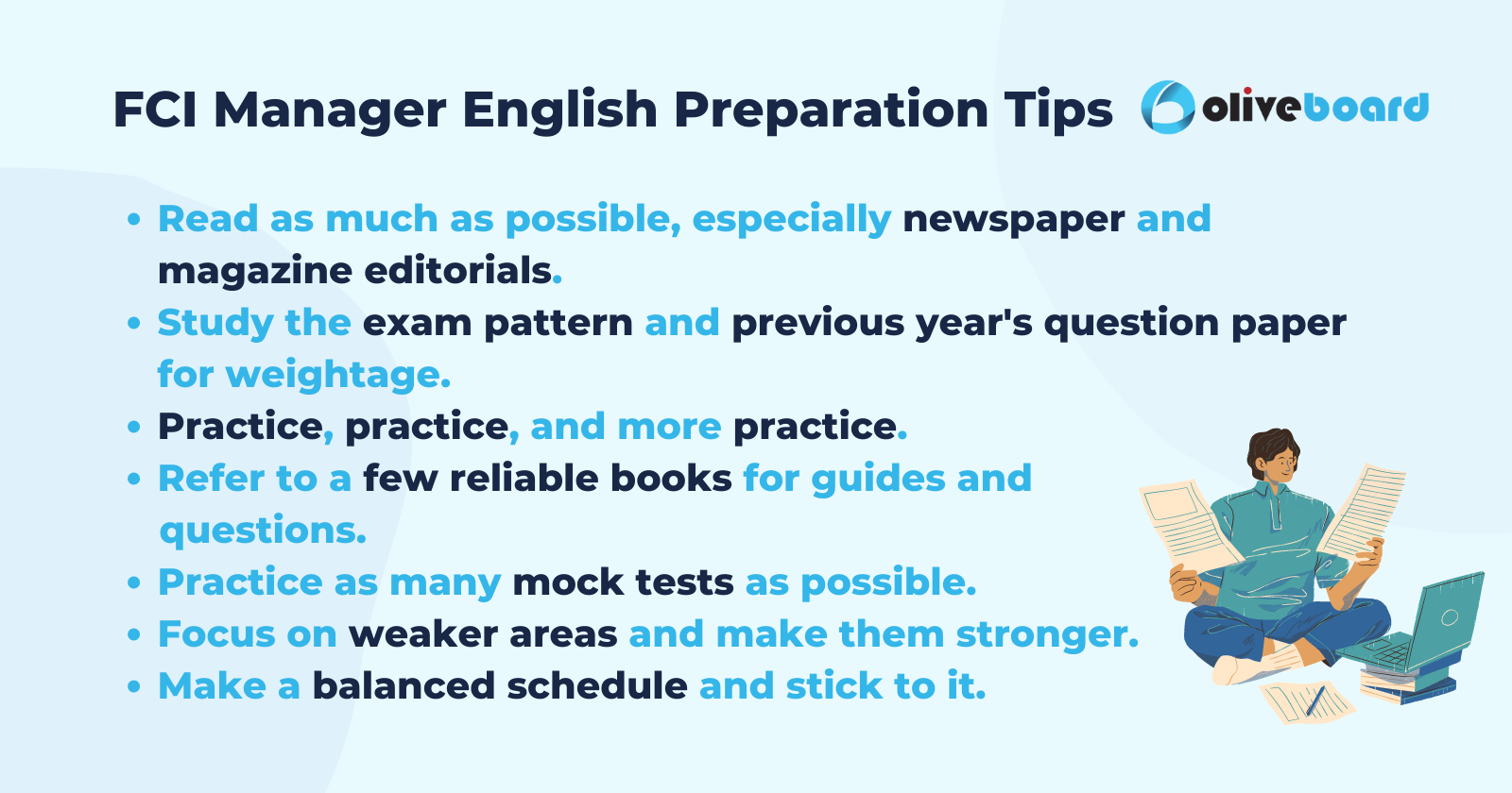 fci manager english preparation