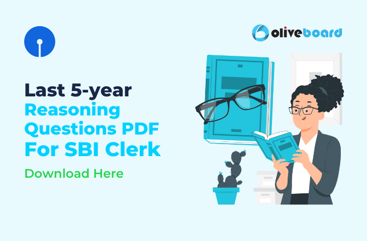Last 5-year Reasoning Questions PDF For SBI Clerk