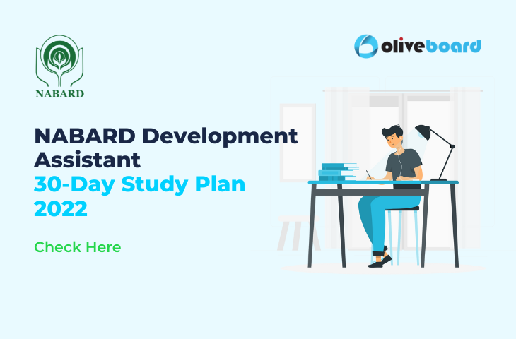 NABARD Development Assistant 30-Day Study Plan 2022