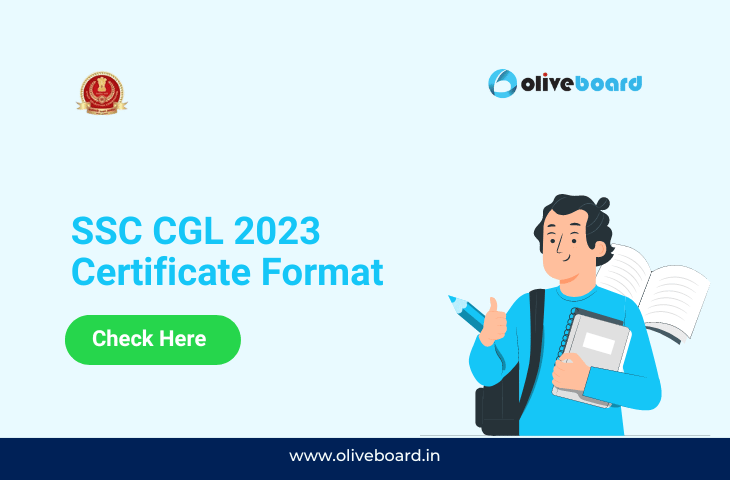 SSC CGL Certificate Format 2023