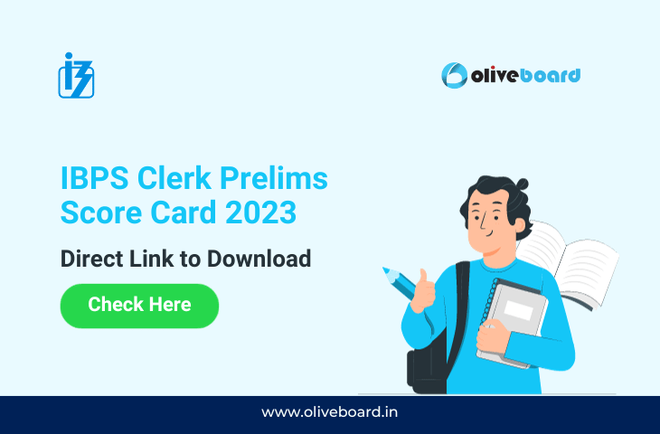 IBPS Clerk Score Card 2023