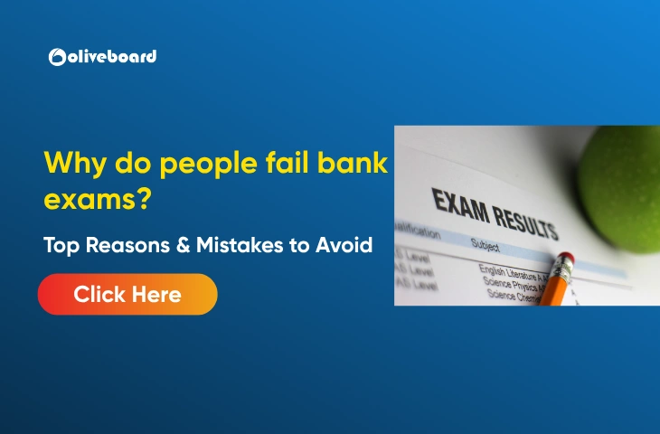Why do people fail bank exams?