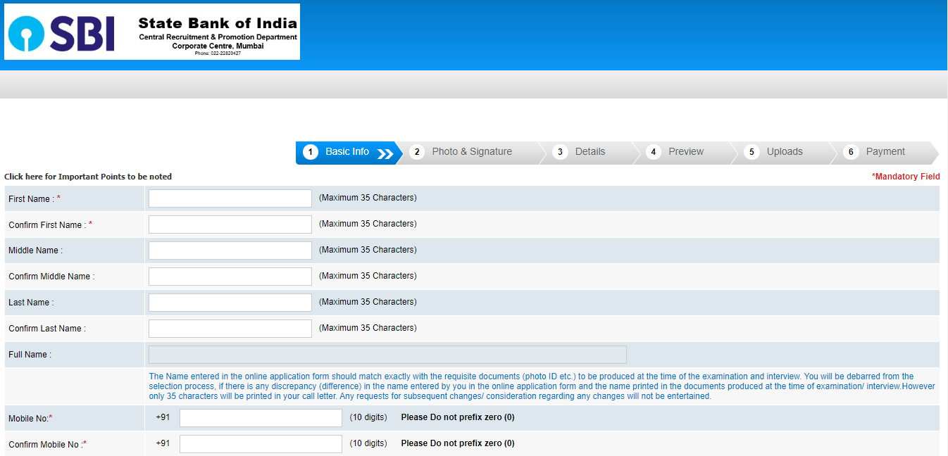 sbi po apply online 2022