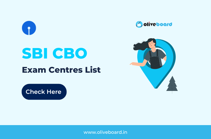 SBI CBO Exam Centres