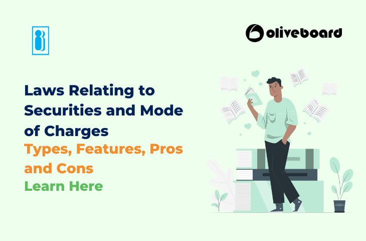laws relating to securities and mode of charges