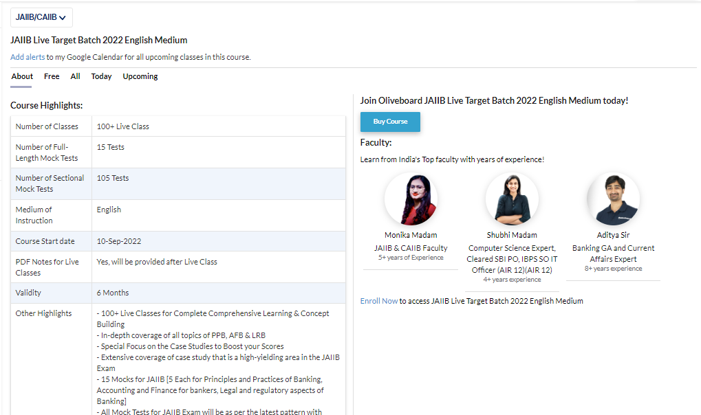 jaiib online coaching