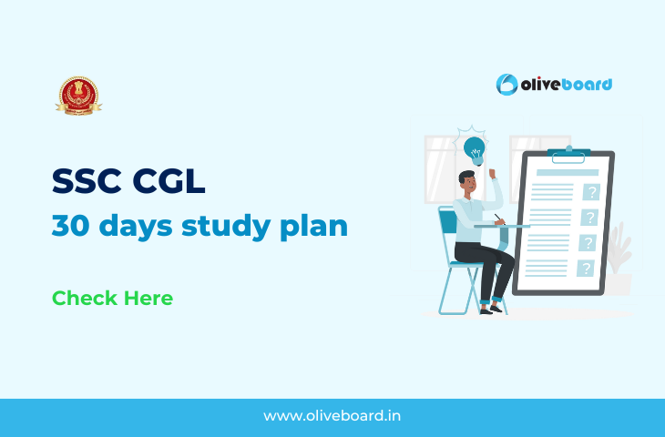 SSC CGL 30 days study plan
