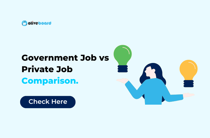 Government Job vs Private Job Comparison.