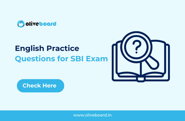 English Practice Questions for SBI Exams