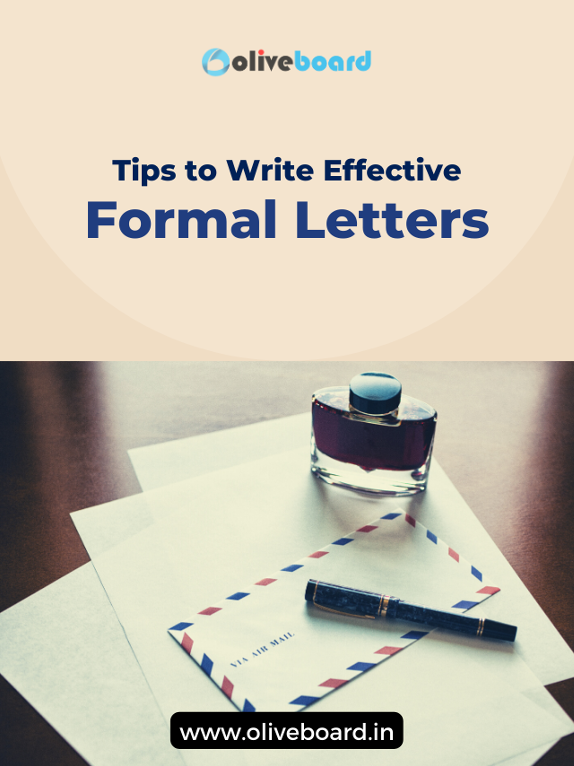 english formal letter writing