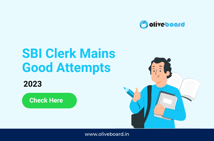 good attempts for sbi clerk mains 2023