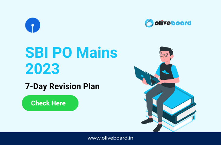 SBI PO Mains 2023 7-Day Revision Plan