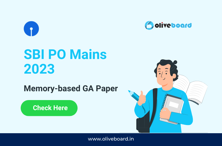 sbi po mains ga memory based paper 2023