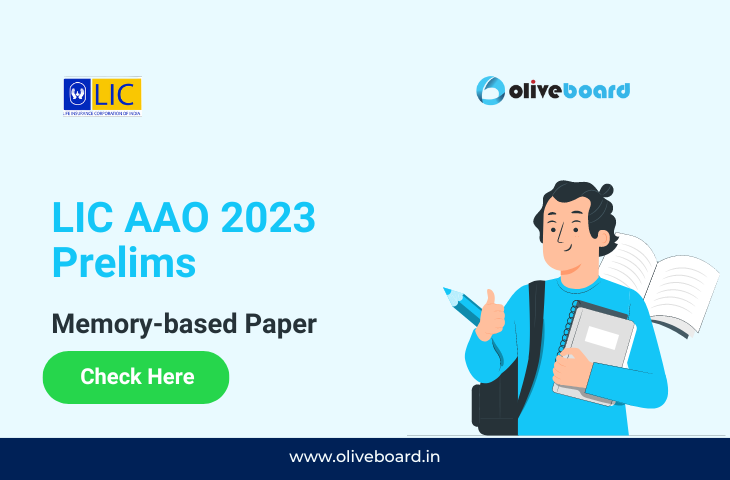 LIC AAO Prelims 2023 Memory-based Paper