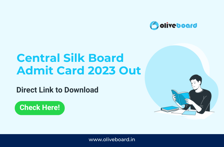 Central Silk Board Admit Card 2023