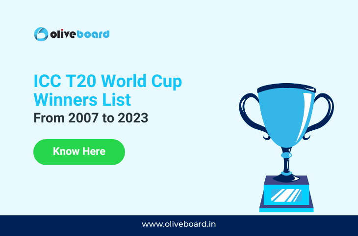 ICC T20 World Cup Winners List