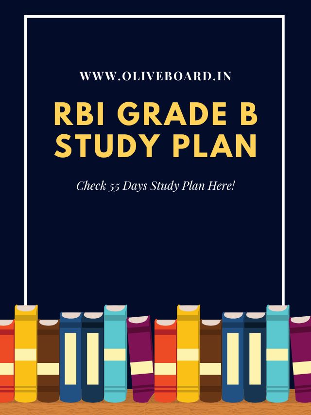 RBI Grade B Study Plan