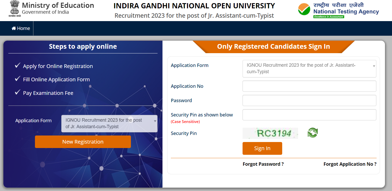 IGNOU Recruitment 2023