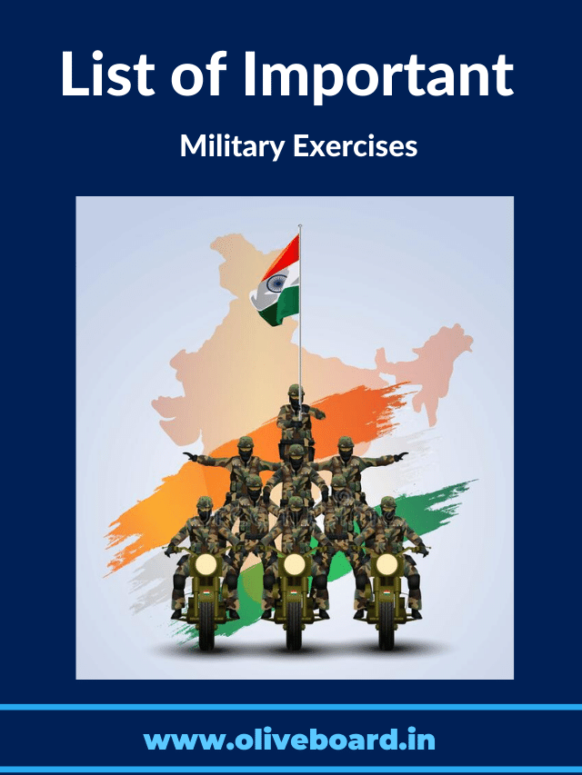 Military Exercises of India 2023 , Check List of Indian Military Exercises