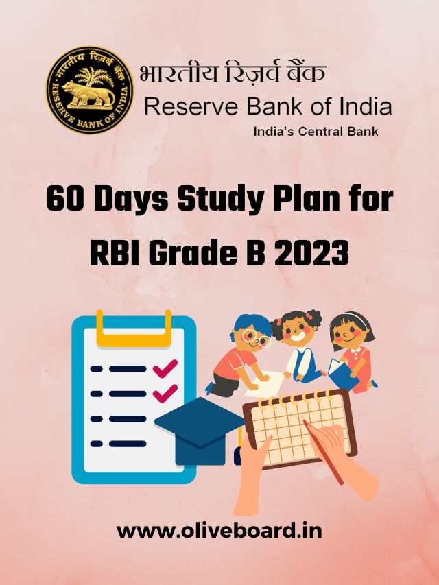 60 Days Study Plan for RBI Grade B