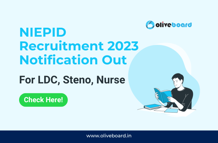 NIEPID Recruitment 2023 Notification Out