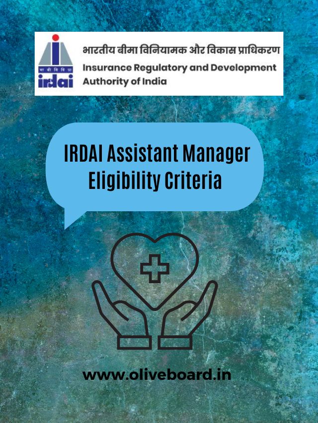 IRDAI Assistant Manager Eligibility Criteria