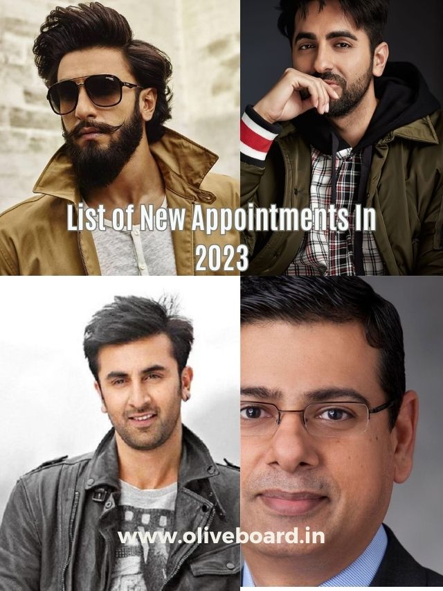 List of New Appointments in 2023, Check Complete List Here!