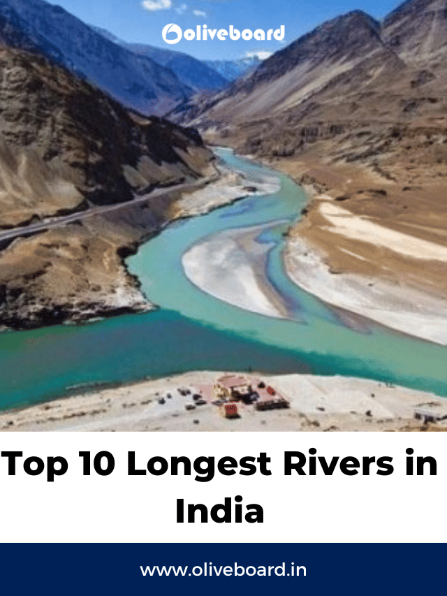 Top 10 longest rivers in India