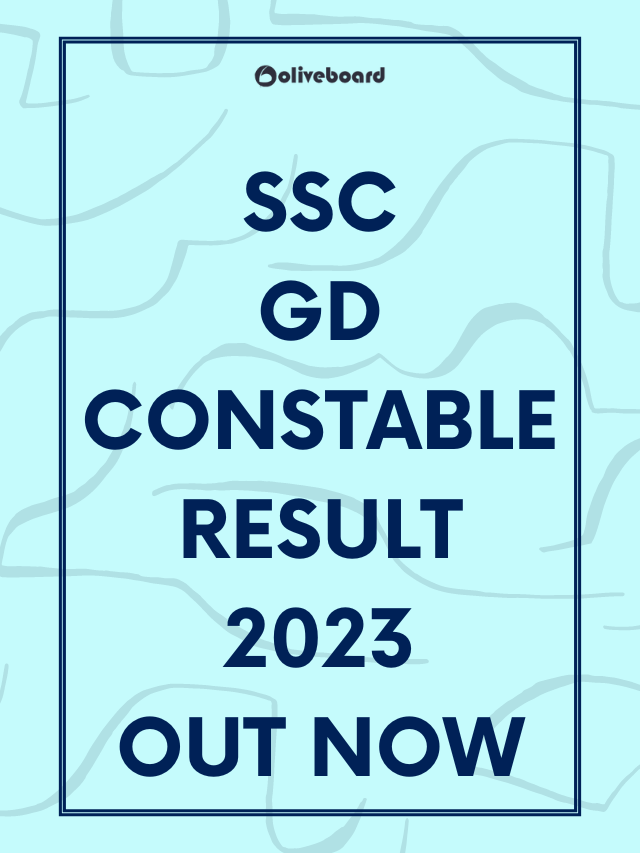 SSC GD CONSTABLE RESULT 2023 OUT