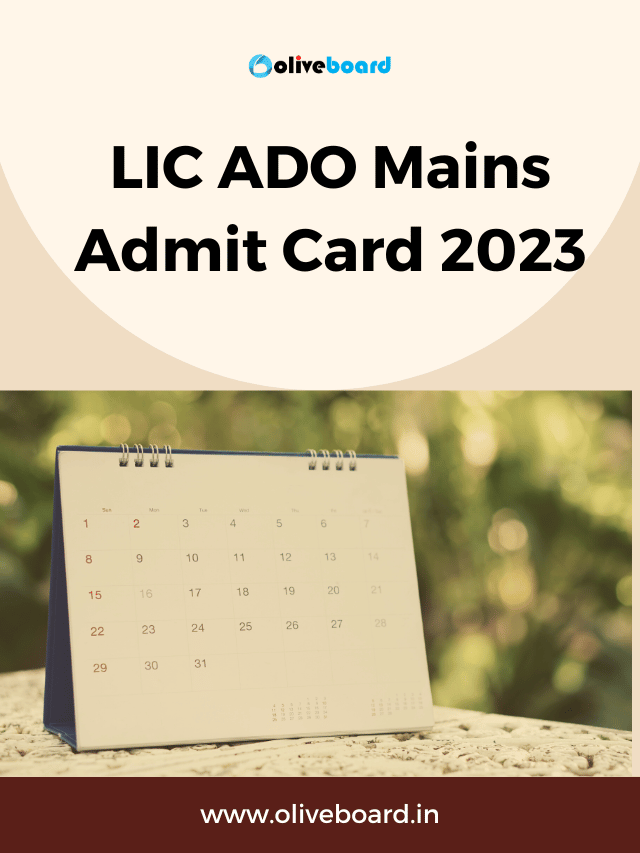 LIC ADO admit Card