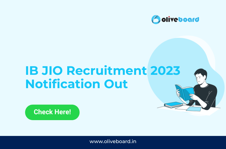 IB JIO Recruitment 2023 Notification Out