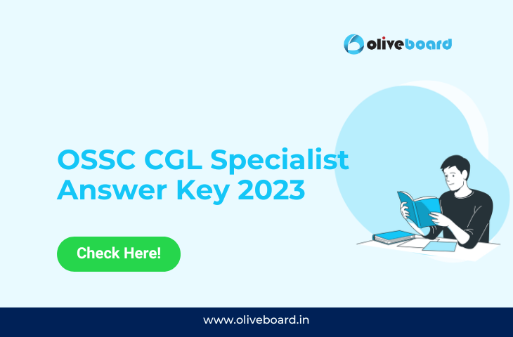 OSSC CGL Specialist Answer Key 2023