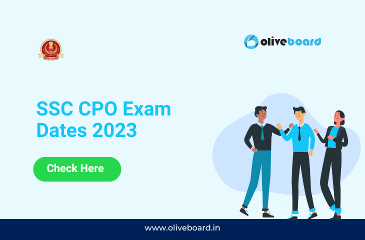 SSC CPO Exam Dates 2023