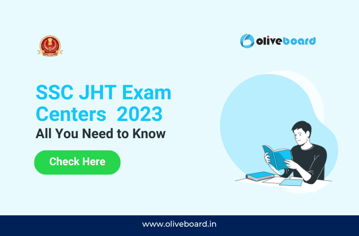 SSC JHT Exam Centers 2023