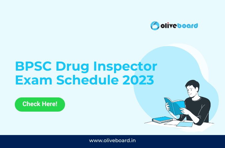 BPSC Drug Inspector Exam Schedule 2023