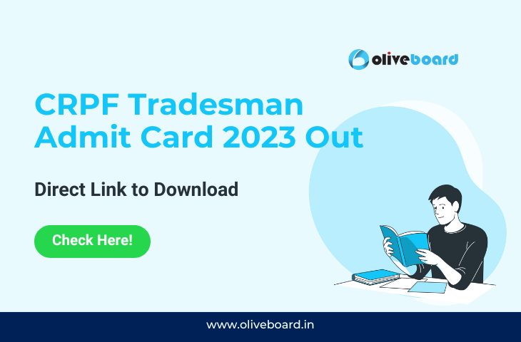 CRPF Tradesman Admit Card 2023